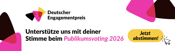 Unterstützung für Deutschen Engagementpreis